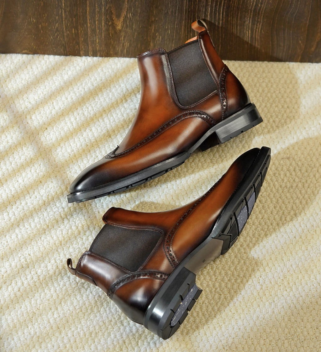 HUSTLER - Men Chelsea Boots