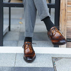 PANDA - Cap Toe Oxfords