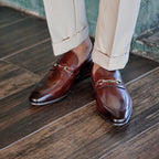 CHASSEL - Men Leather Penny Loafer