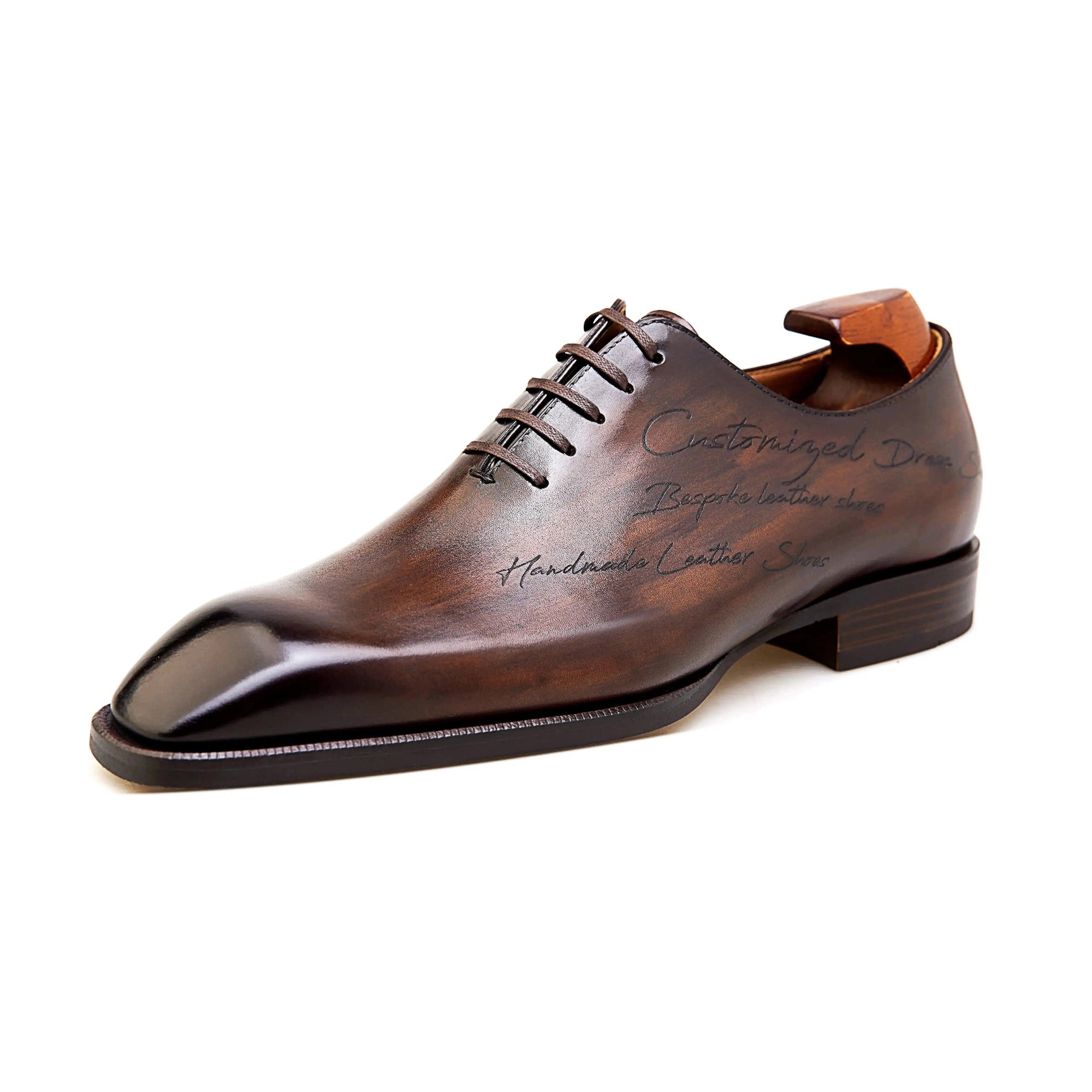 TEXTURE CLASSIC - Wholecut Italian Oxfords