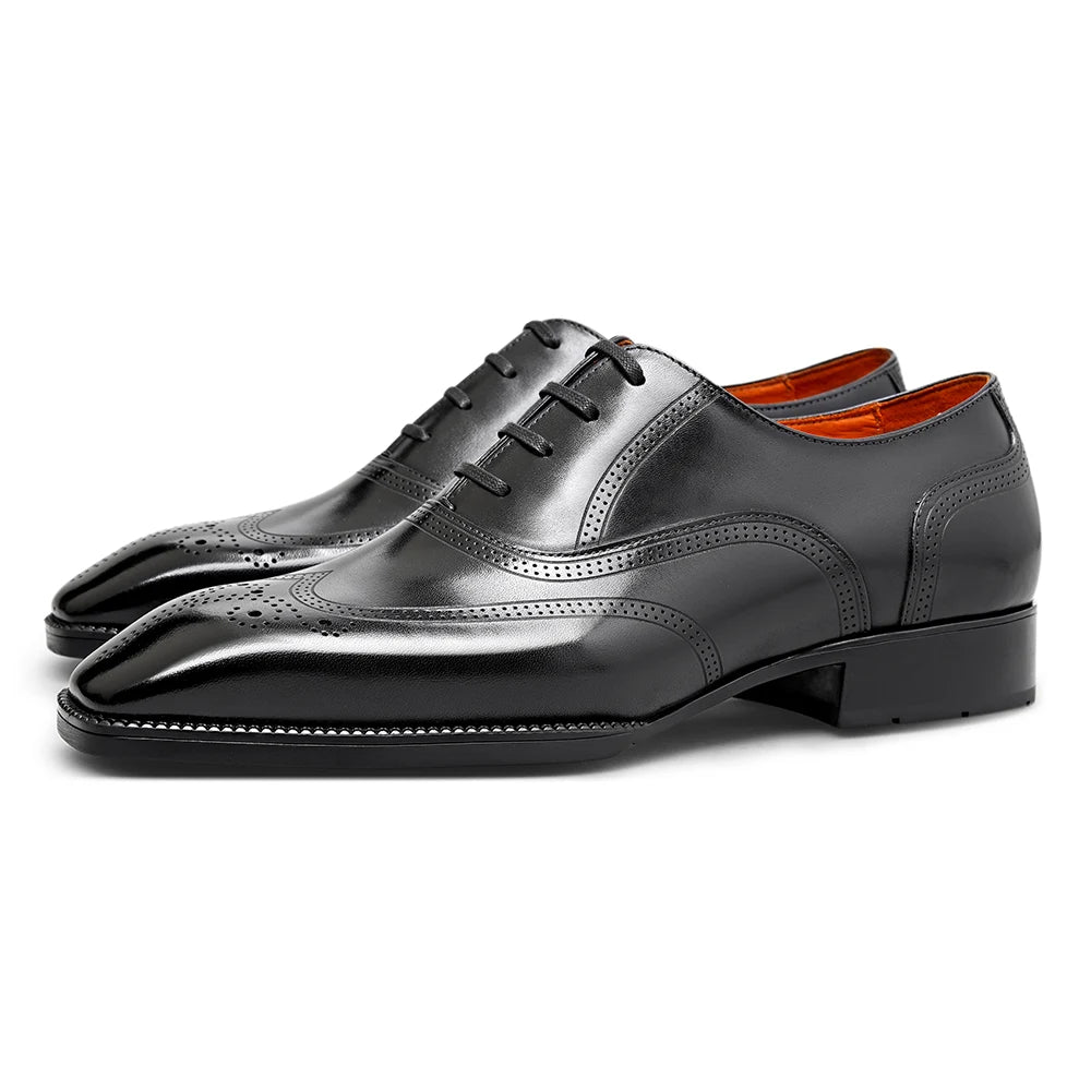 LUXURY - Brogue Wingtip Oxfords
