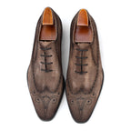 ELEGANT - Wholecut Oxford Brogue Shoe