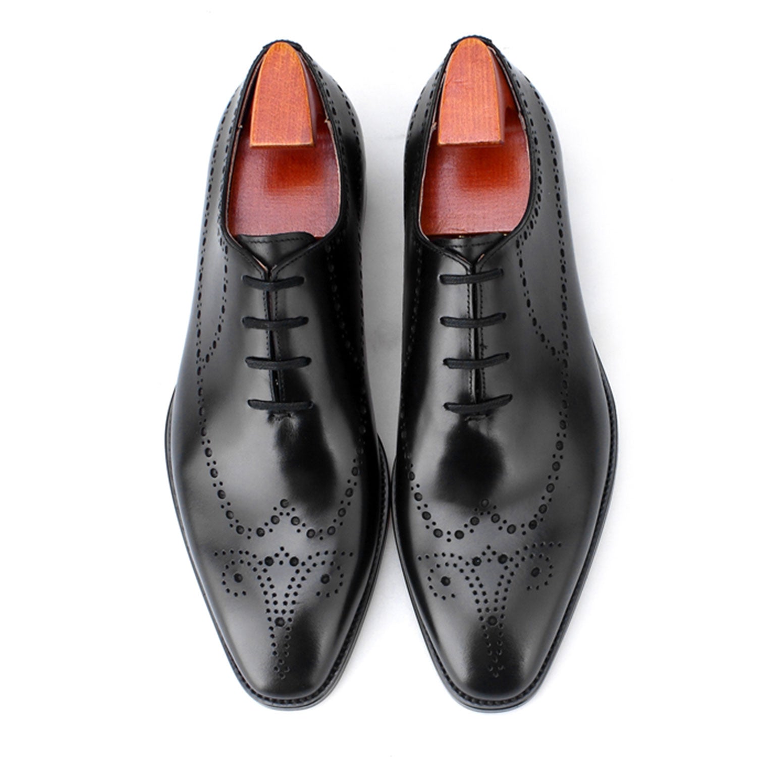 ELEGANT - Wholecut Oxford Brogue Shoe