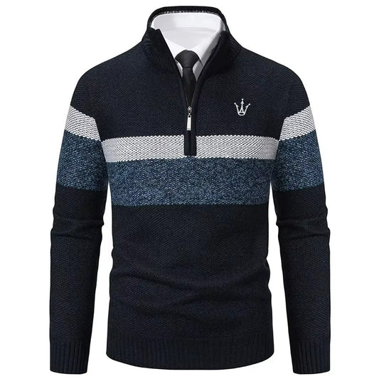 Mogghal | Pullover Stand Collar Sweater