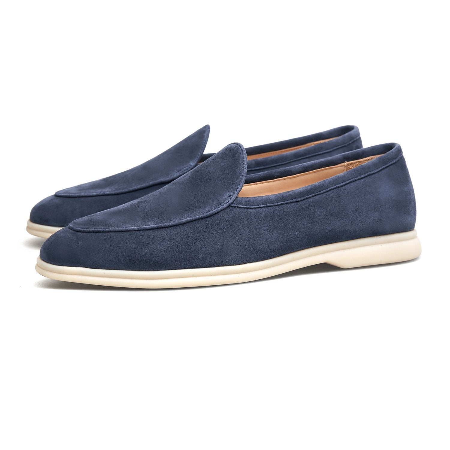 TROPEZ  Men Suede Penny Loafers