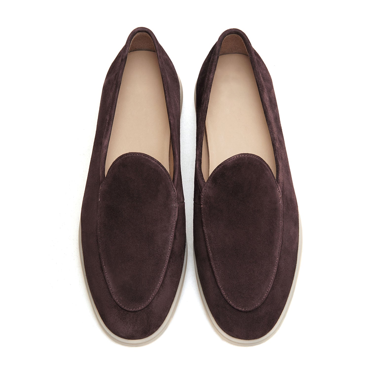 TROPEZ  Men Suede Penny Loafers
