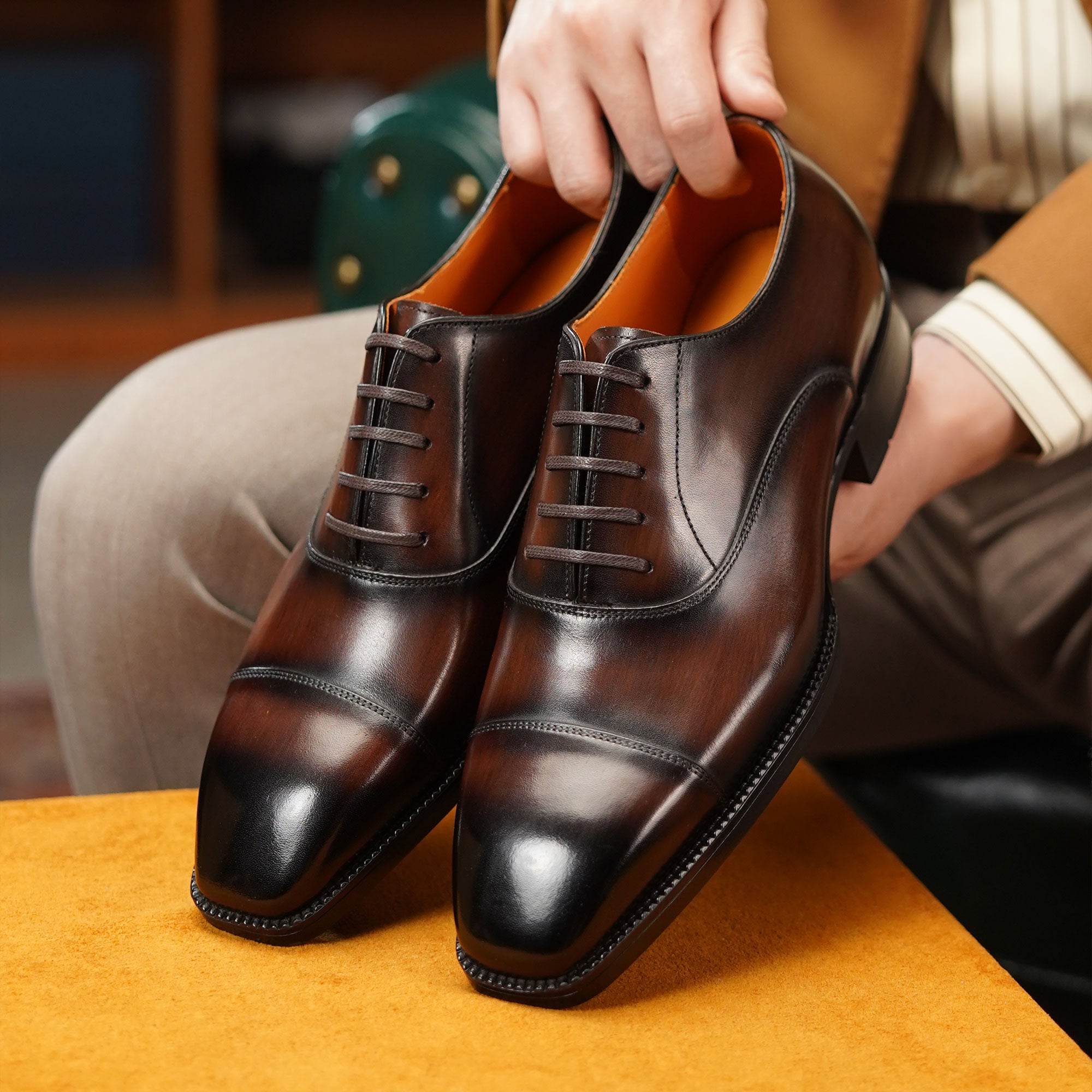 DIPPER - Cap Toe Oxfords