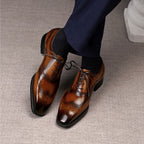 LUXURY - Brogue Wingtip Oxfords