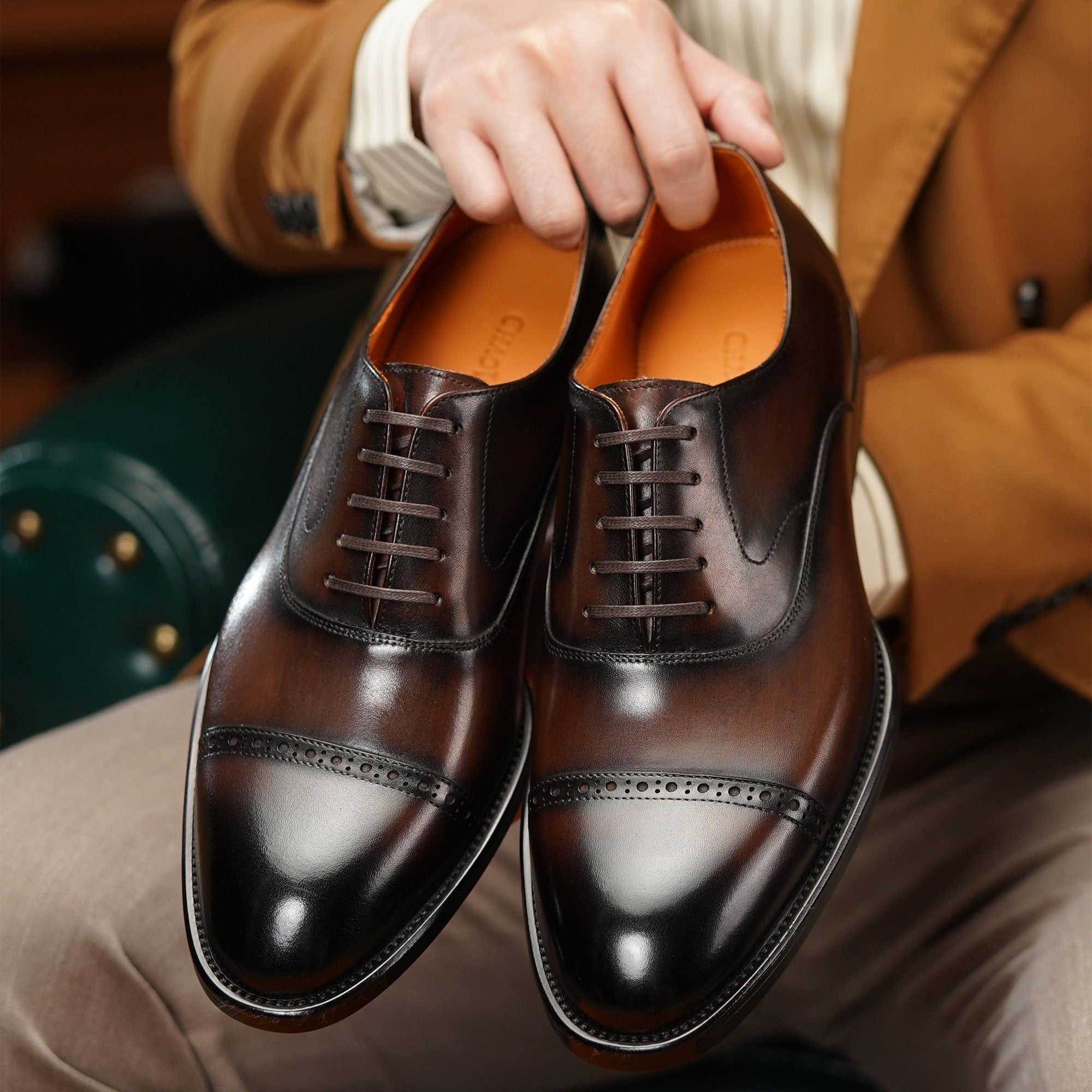 ROBBIN - Men Wholecut Derby