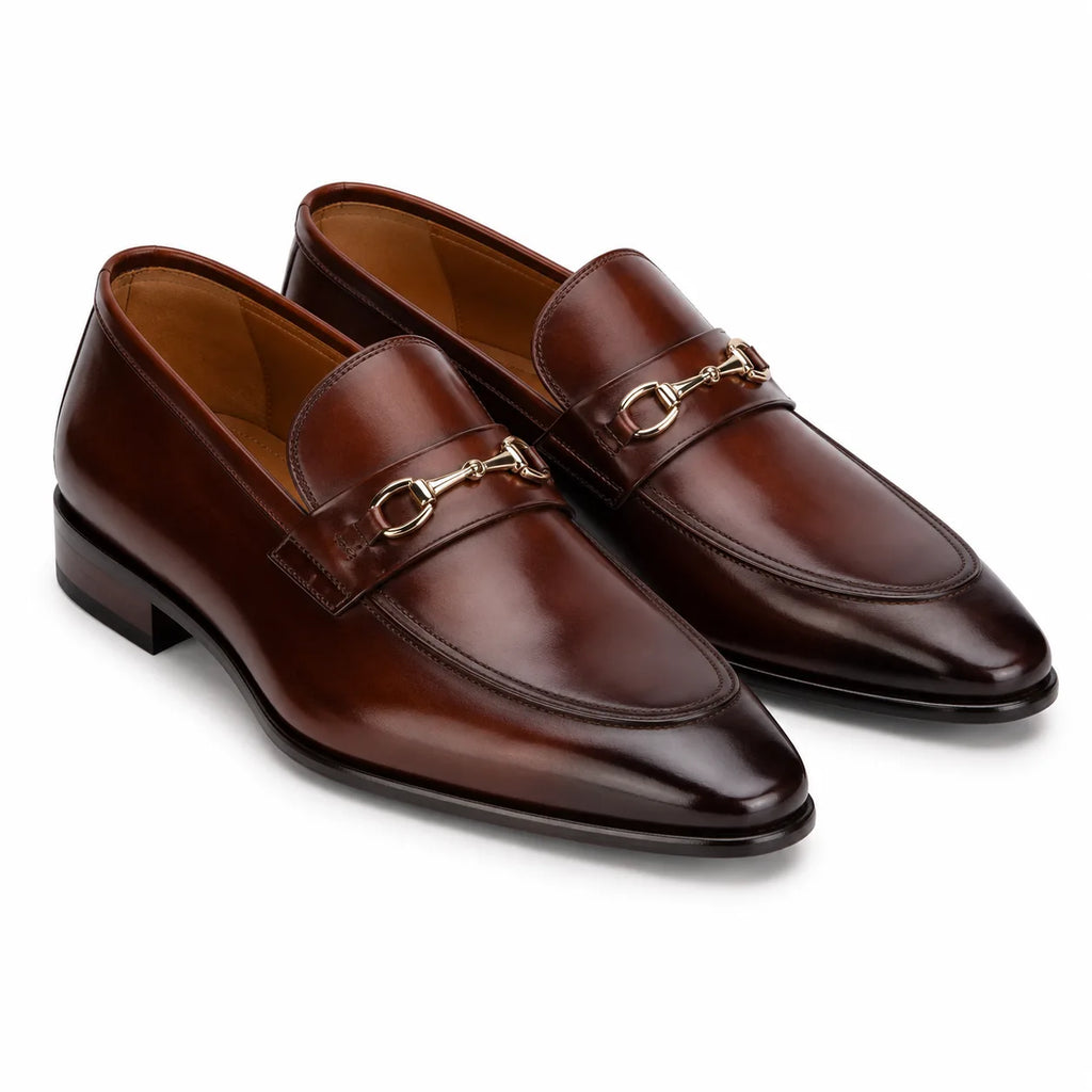 CHASSEL - Men Leather Penny Loafer