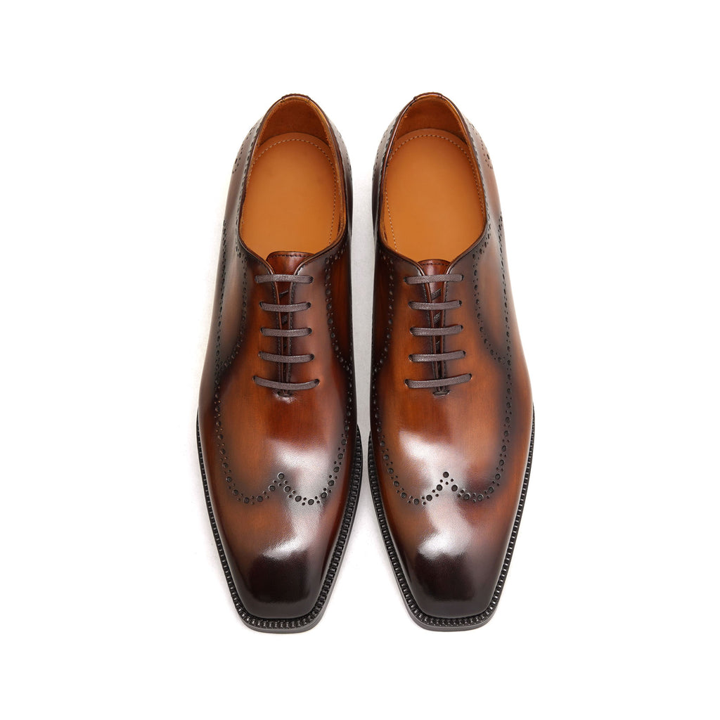 SAINT - Wingtip Cap Toe Oxfords