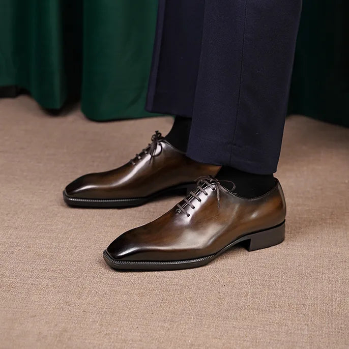 OUTLANDER - Plain Cap Toe Oxfords