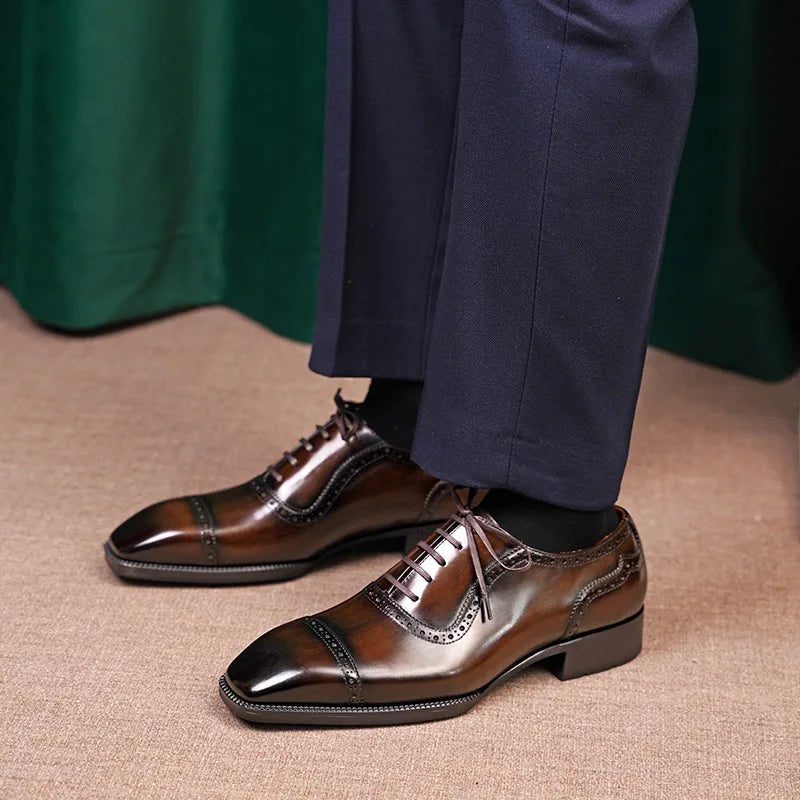 NEXUS - Cap Toe Oxfords