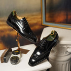 JAGUAR - Men Classic Brogue Oxfords