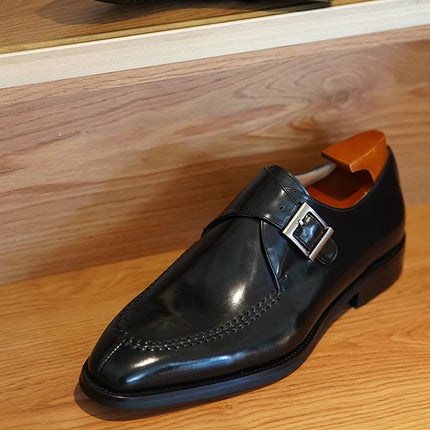 Business | Single Monkstrap Split-Toe Dress Shoe