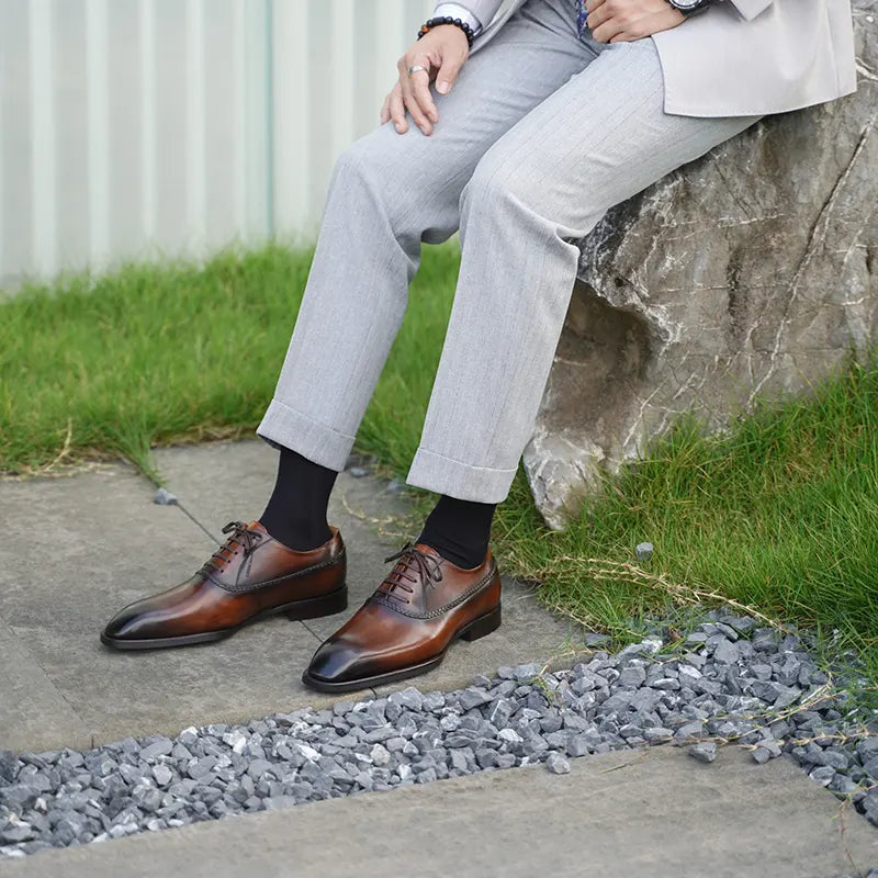 KING - Men Wholecut Oxford