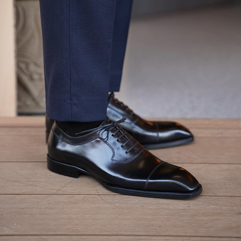 HERITAGE - Men Cap Toe Oxfords