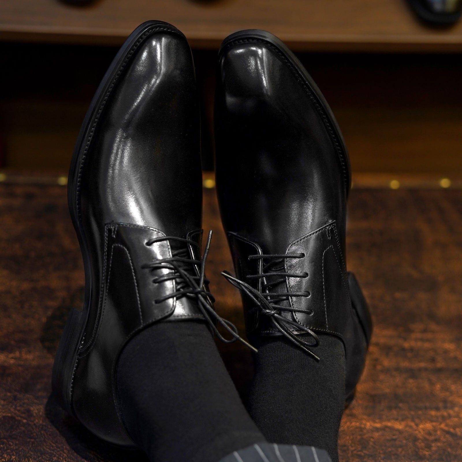 CHEETAH - Cap Toe Oxfords
