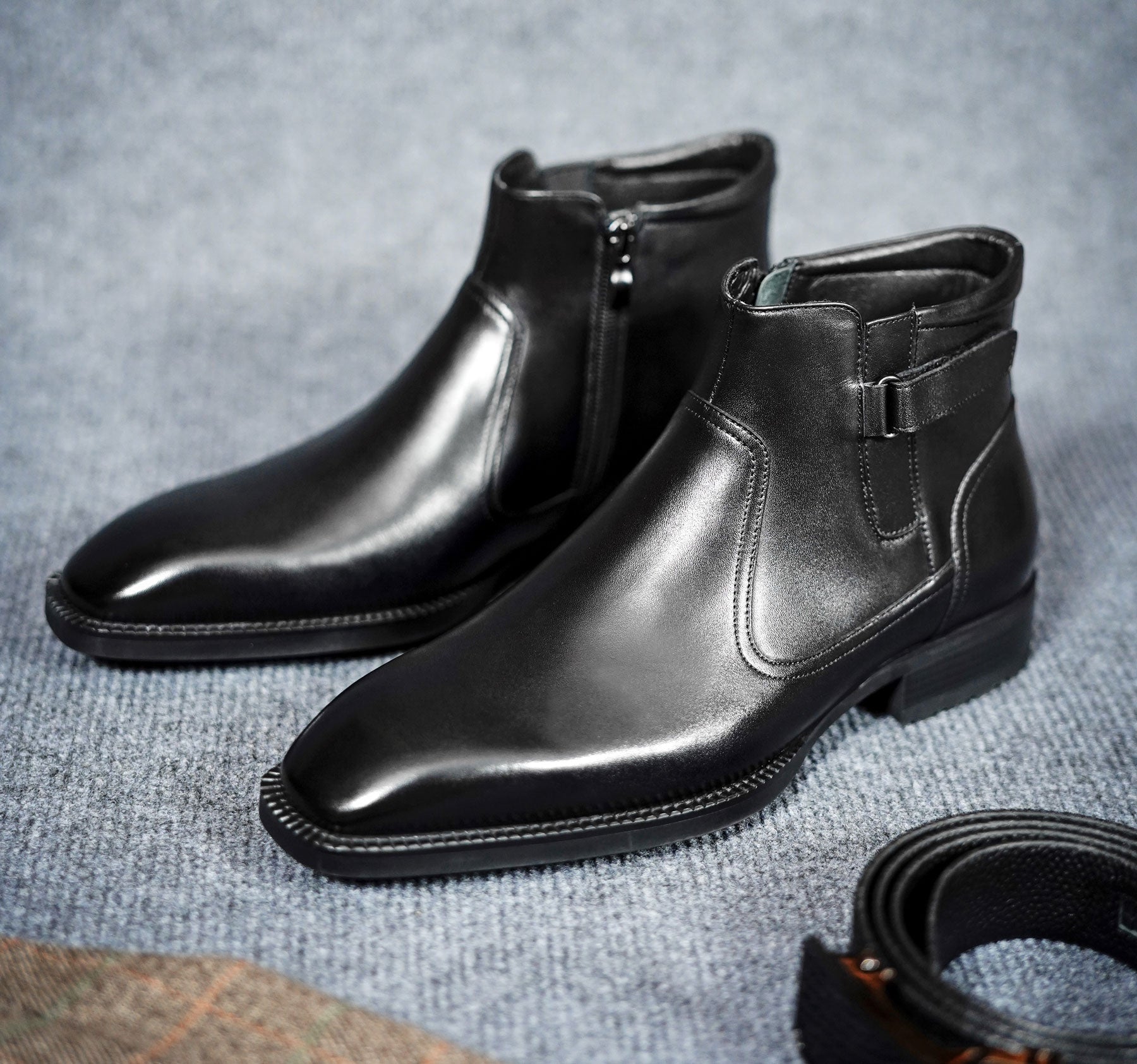 ALPHA - Wingtip Men Boots