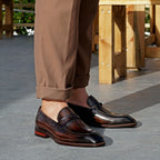 TRADER LOAFER - Men Penny Tassel Loafers