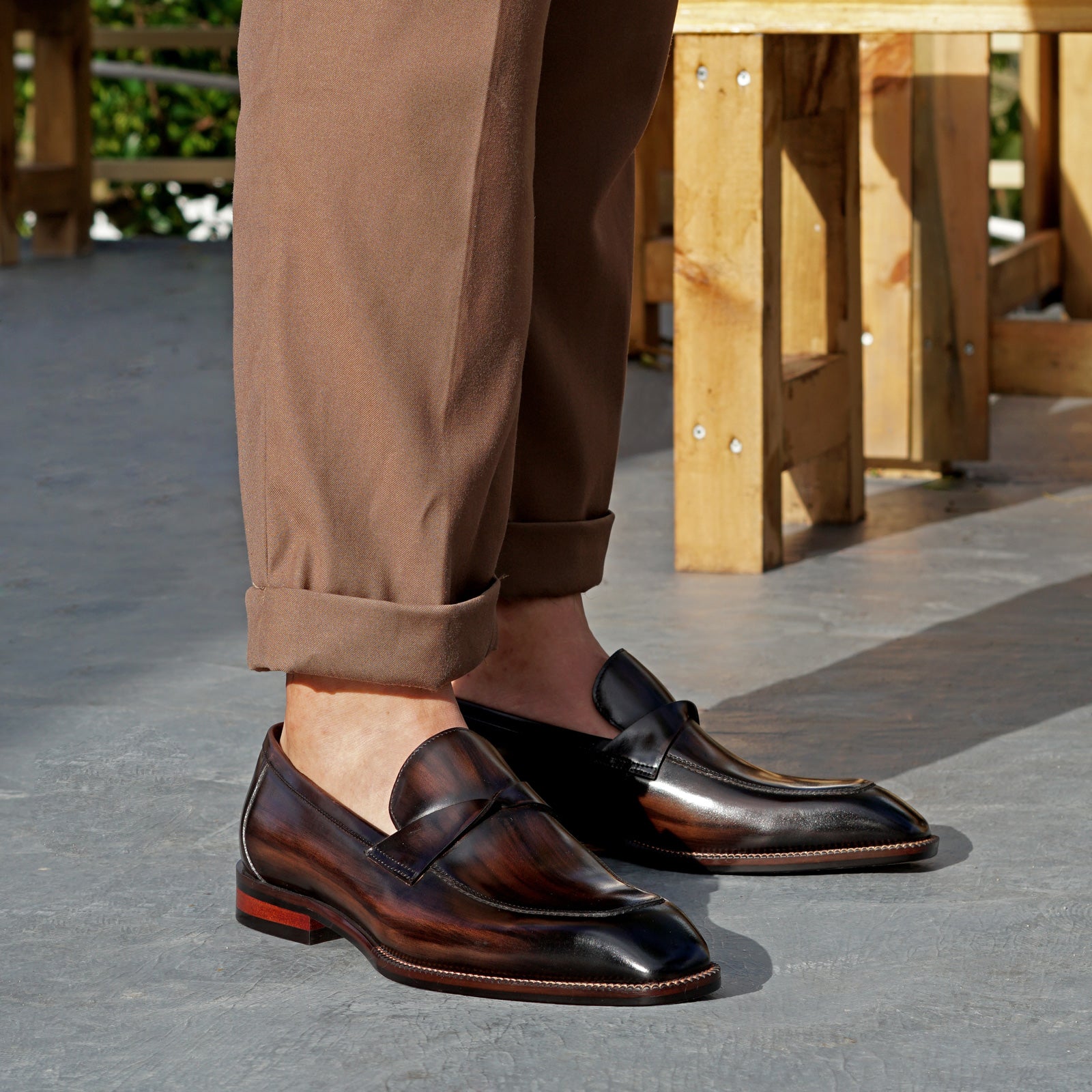 TRADER LOAFER - Men Penny Tassel Loafers
