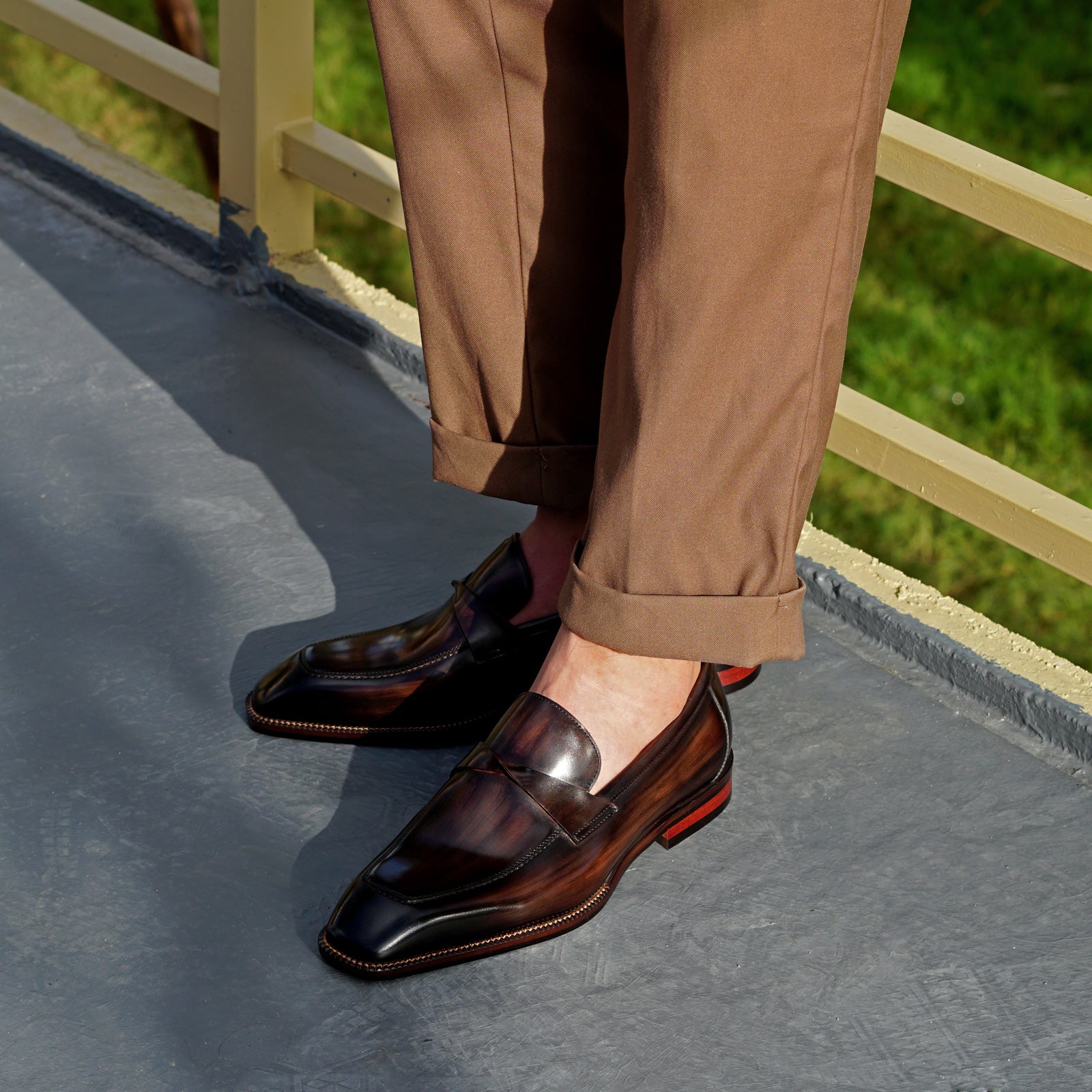 TRADER LOAFER - Men Penny Tassel Loafers