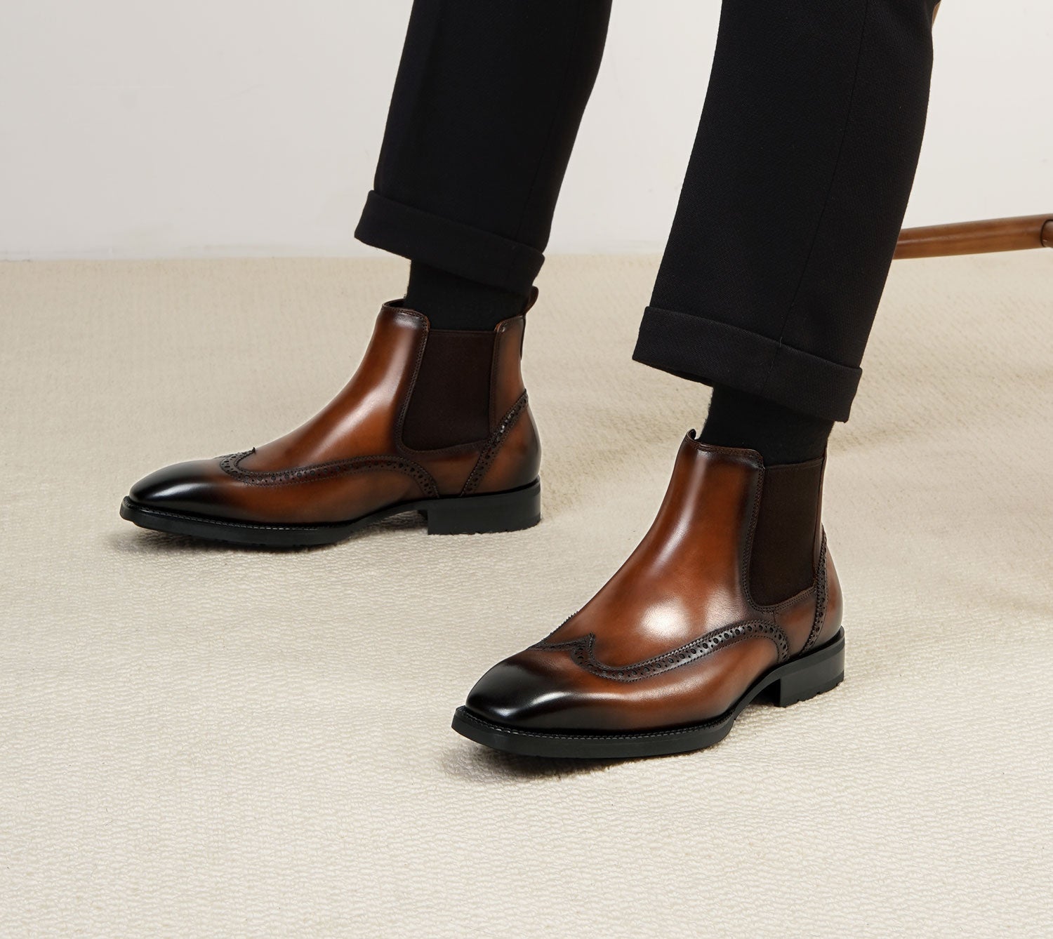 HUSTLER - Men Chelsea Boots