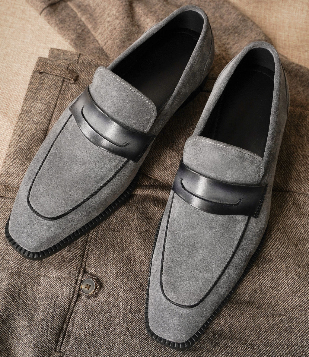 WOLVERINE - Suede Penny Loafers