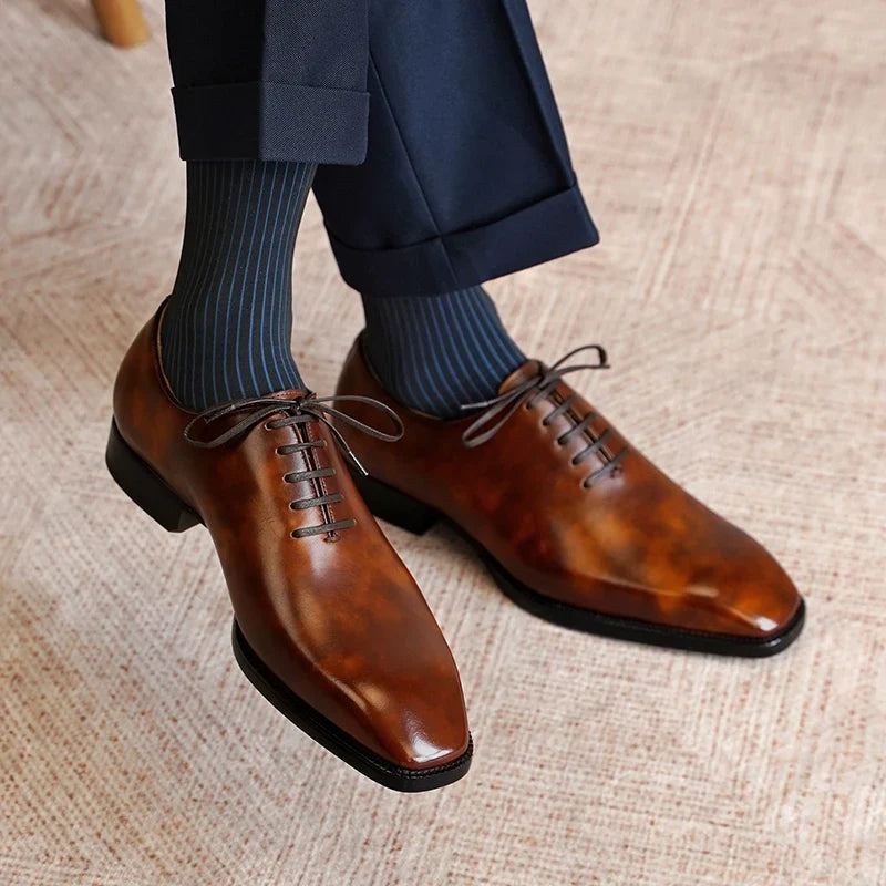 SAFARI - Plain Cap Toe Oxfords
