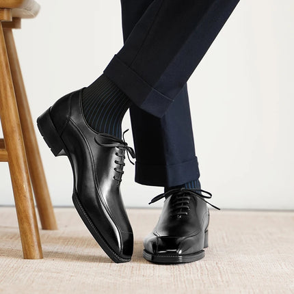 JORDAN - Hand-Burnished Goodyear Welt Oxford