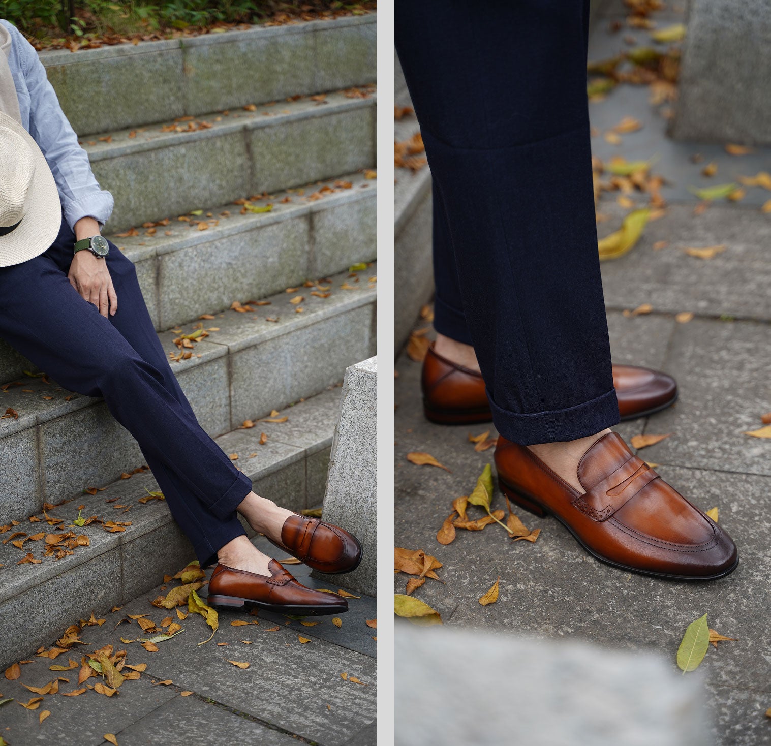 DELTA -  Men Penny Loafers