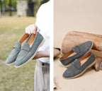 EMILIO - Men Suede Penny Loafers
