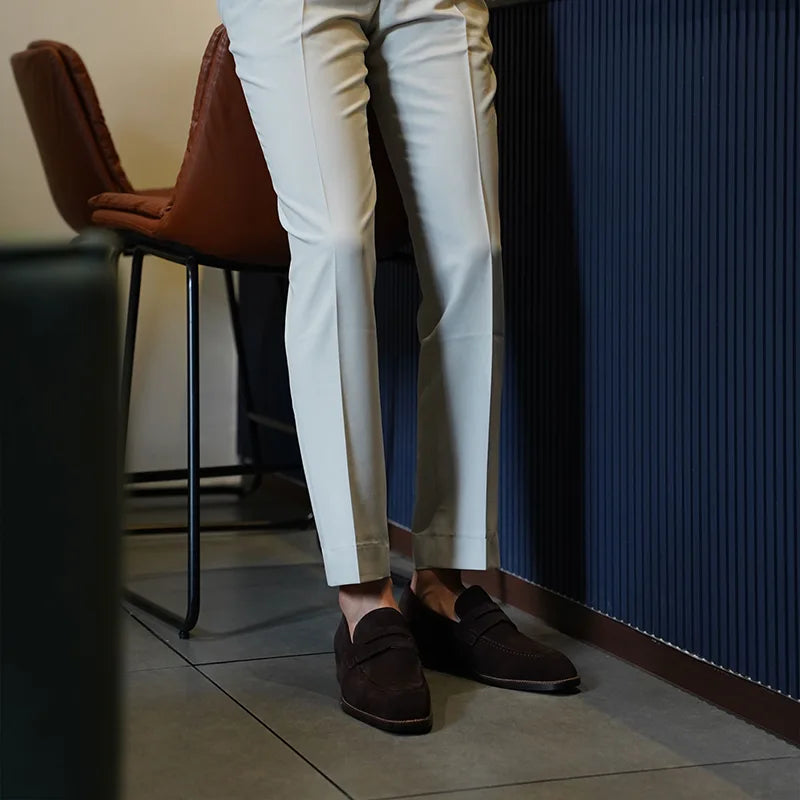 DEANE - Suede Penny Loafer