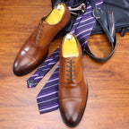 CHROME - Cap Toe Oxfords