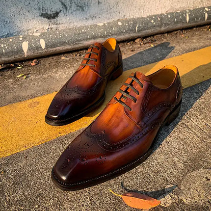 COURT - Brogue Oxfords Dress Shoe