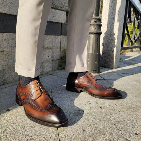 COURT - Brogue Oxfords Dress Shoe