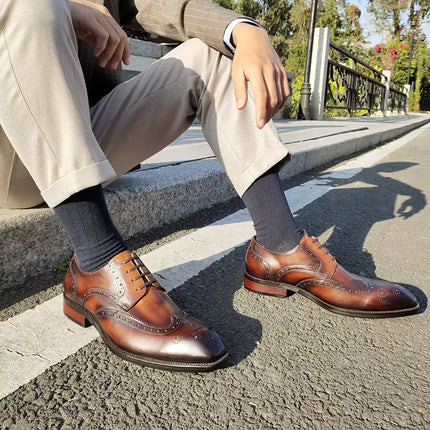 COURT - Brogue Oxfords Dress Shoe