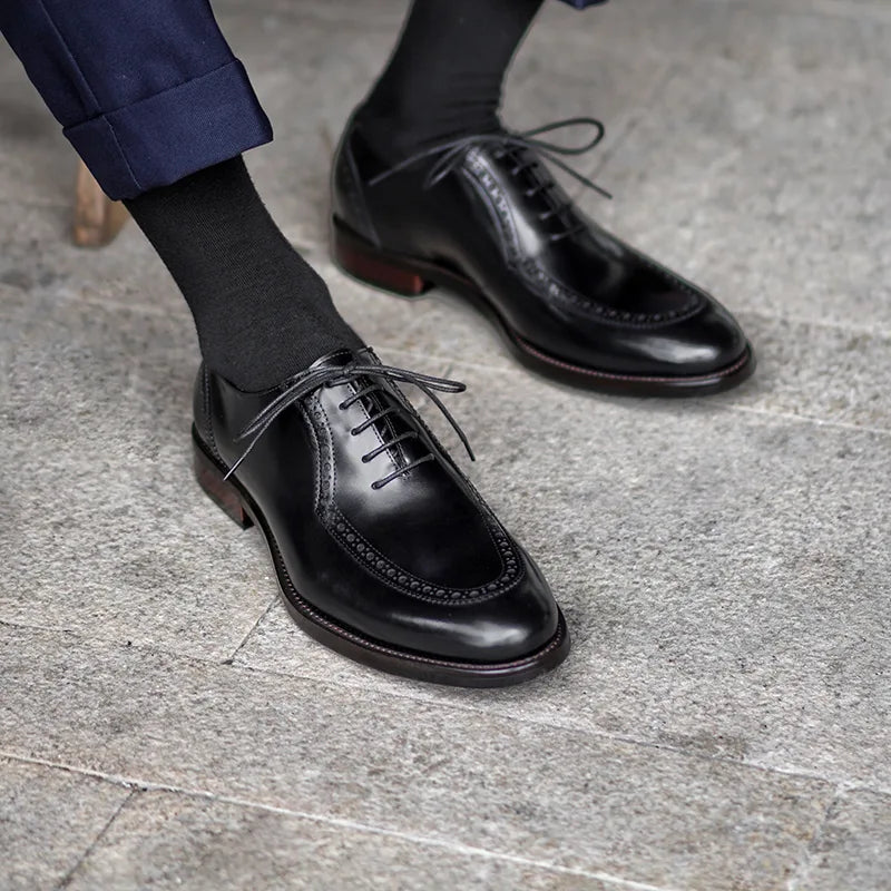 PEARL - Cap Toe Brogue Oxfords