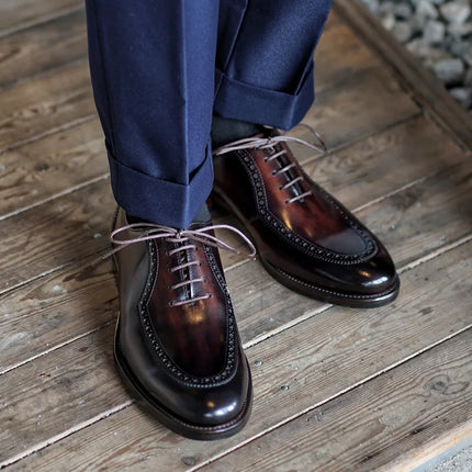 PEARL - Cap Toe Brogue Oxfords