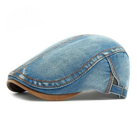 Mogghal ~ Washed Denim Retro Cap