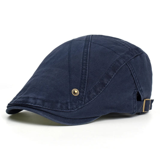 Mogghal ~  Solid Soft Casual Beret Hat