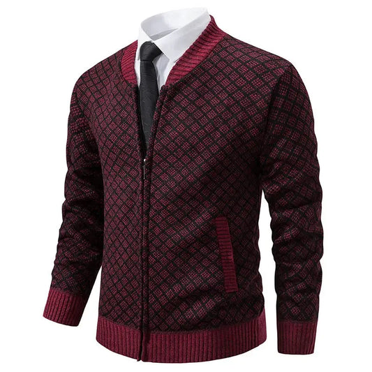 Mogghal | Rhombus Pattern Sweater