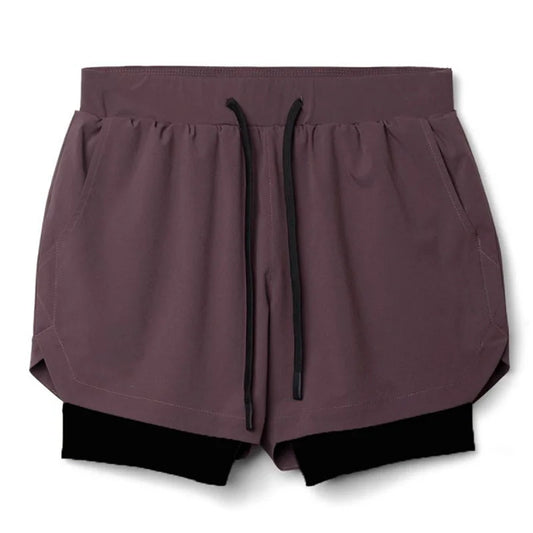 Mogghal | Breathable 2 in 1 Workout Shorts