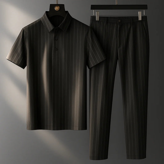 Mogghal | Tailored Two-Piece Polo Set