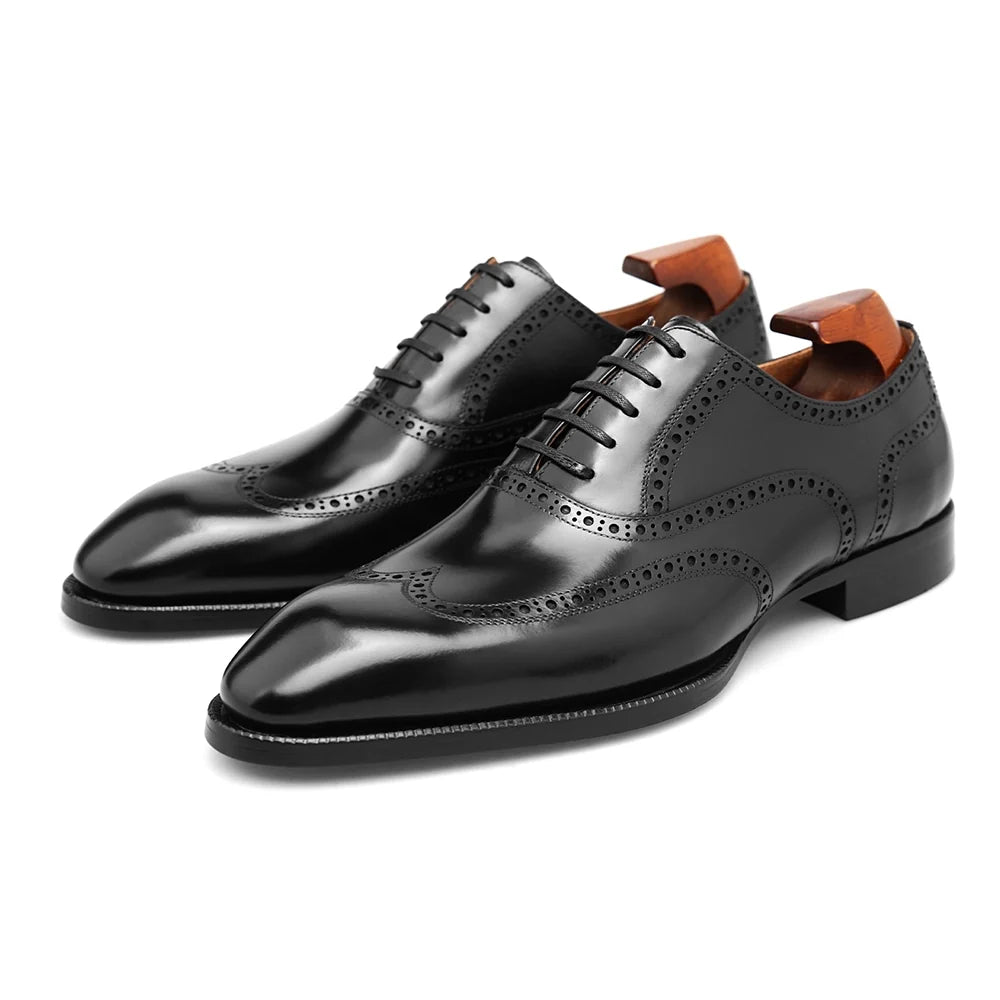 ENGRAVE - Cap toe Oxfords