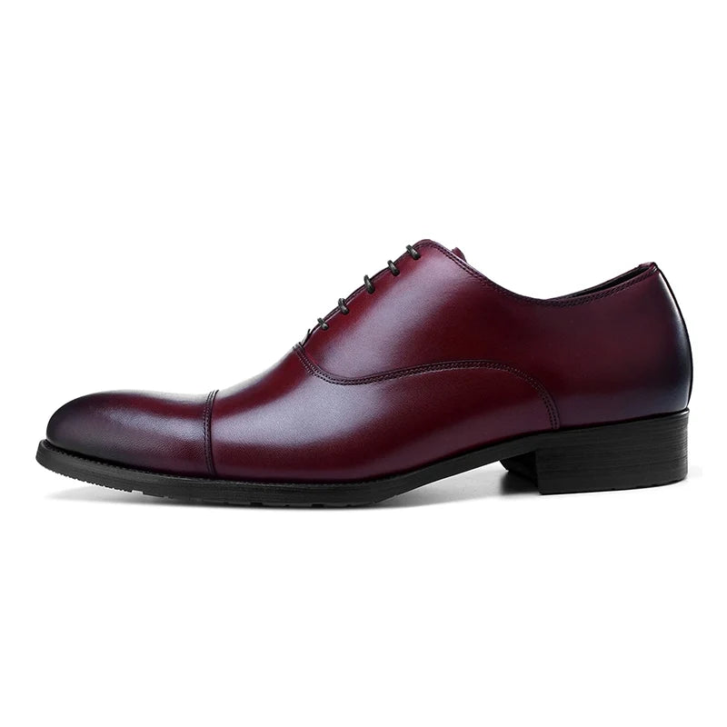 CHROME - Cap Toe Oxfords