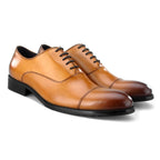 CHROME - Cap Toe Oxfords