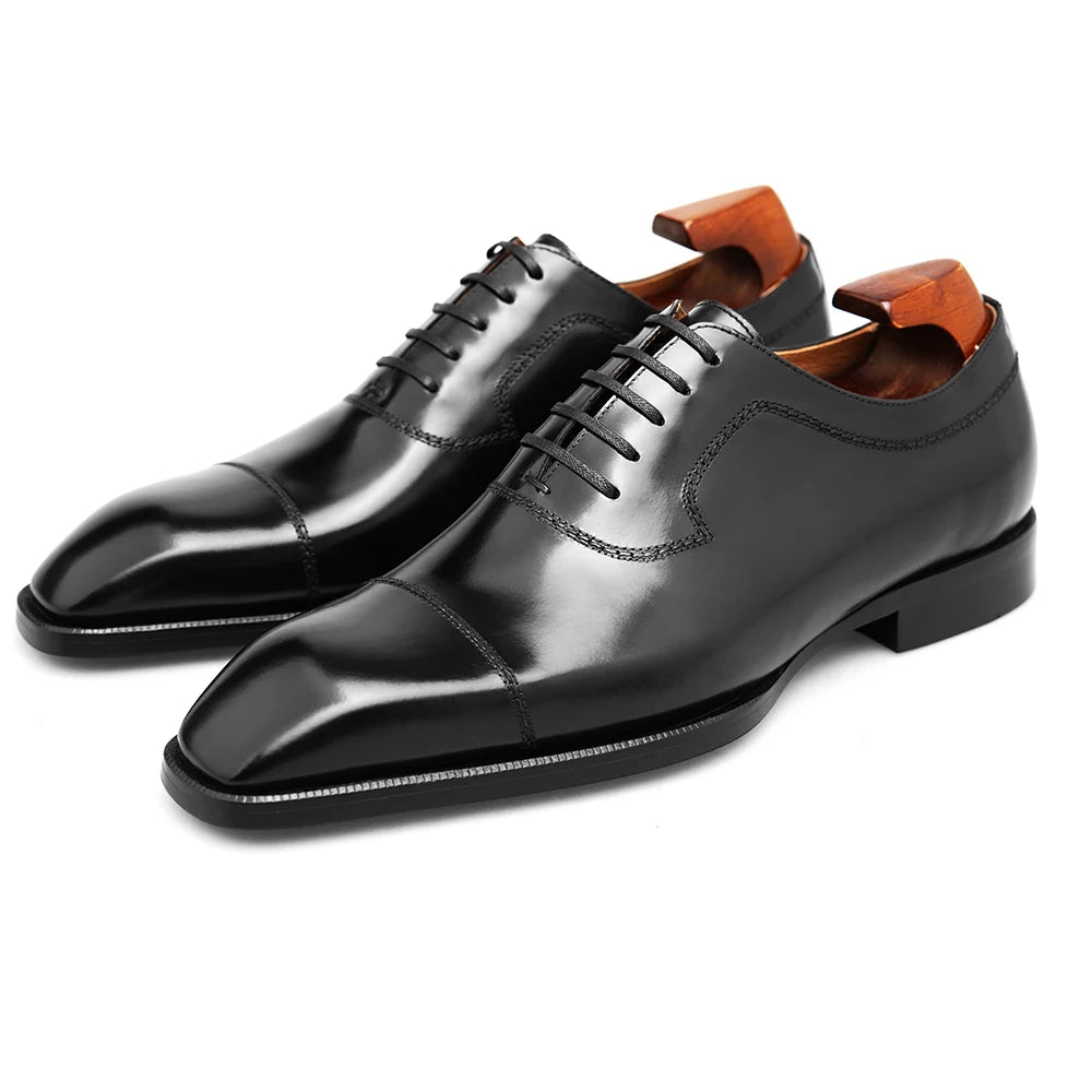 HERITAGE - Men Cap Toe Oxfords