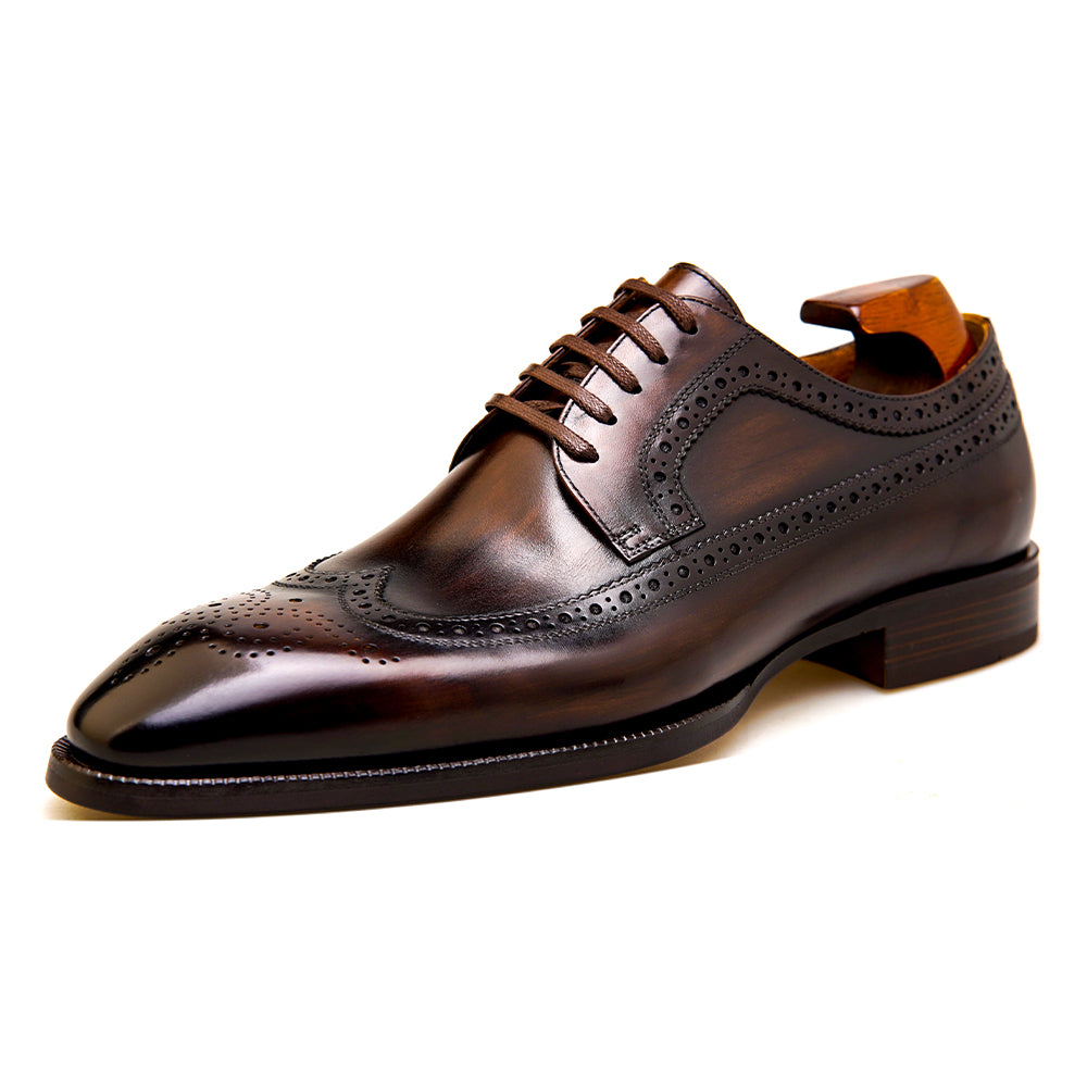 PREMIER - Men Brogue Wingtip Derby