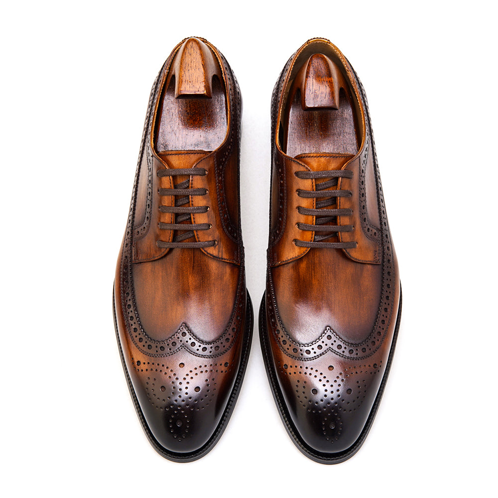 PREMIER - Men Brogue Wingtip Oxfords